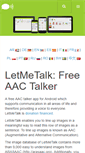 Mobile Screenshot of letmetalk.info